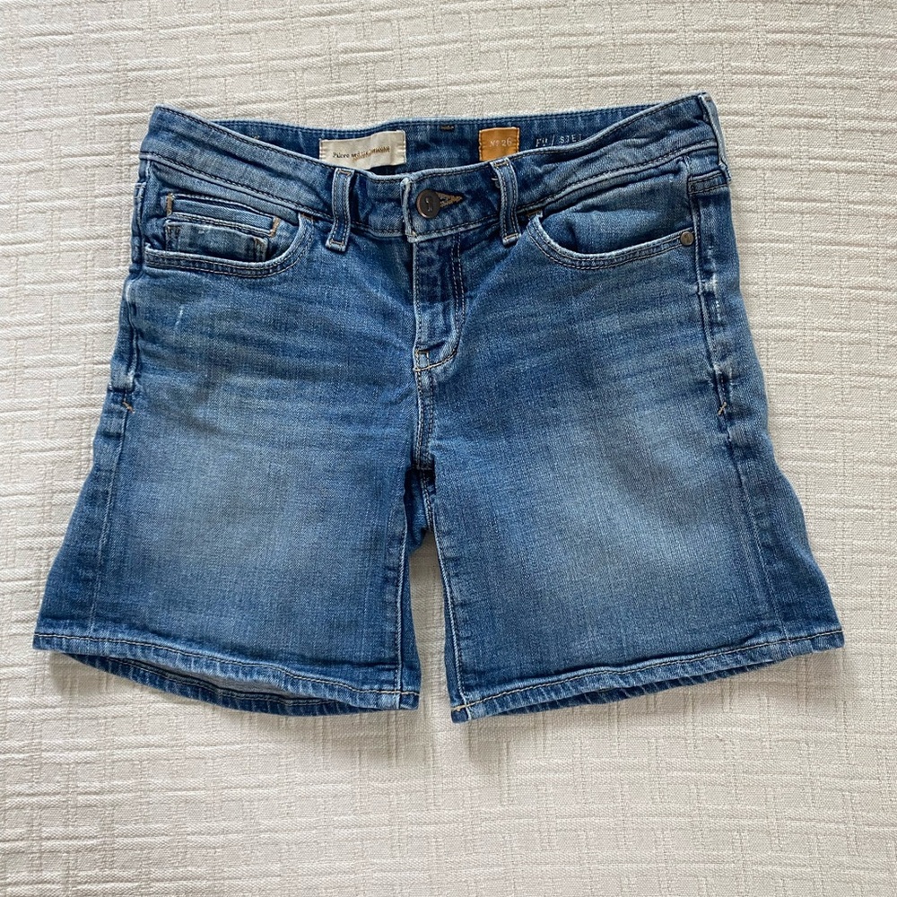 Anthropologie denim shorts.